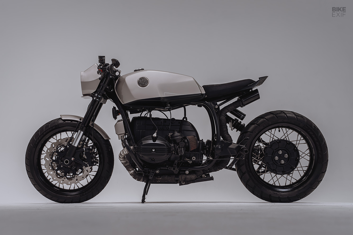 Bmw R100r Adventure The Escape Machine: A Mercedes-inspired BMW R100R from Brooklyn