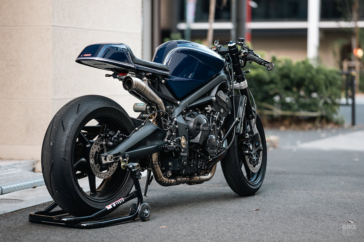 Tokyo Triple: A 2010 Triumph Street Triple 675 café racer