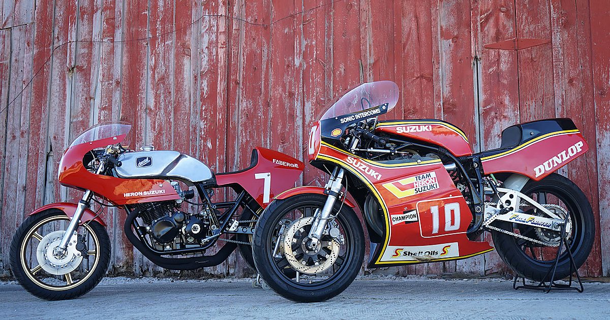 Bike EXIF | Historic F1 Suzukis from Union Motorcycle Classics