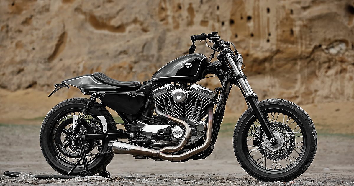 トゥーハート サウンドサンダー スポーツスター xl 883 92年〜03年 Ebony Evo: 2LOUD transforms the Harley Sportster Seventy-Two | Bike…