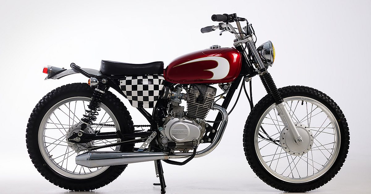 Baby Brat: A custom Honda CG125 from China | Bike EXIF
