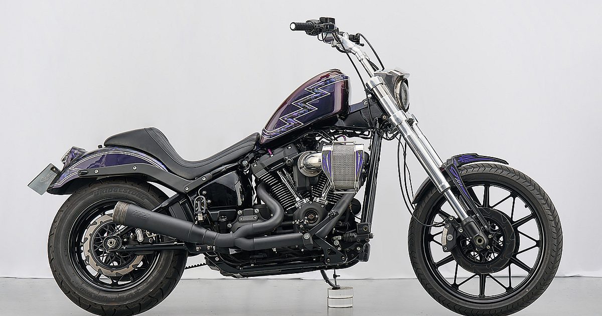 Purple Haze: Turning the Harley Low Rider S into a neo-retro chopper…