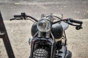 Harley-Davidson Softail Beach Racer의 Gasolina Engine Co.
