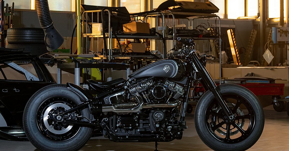 This lavish Harley-Davidson Street Bob is peak Rough Crafts | Bike…