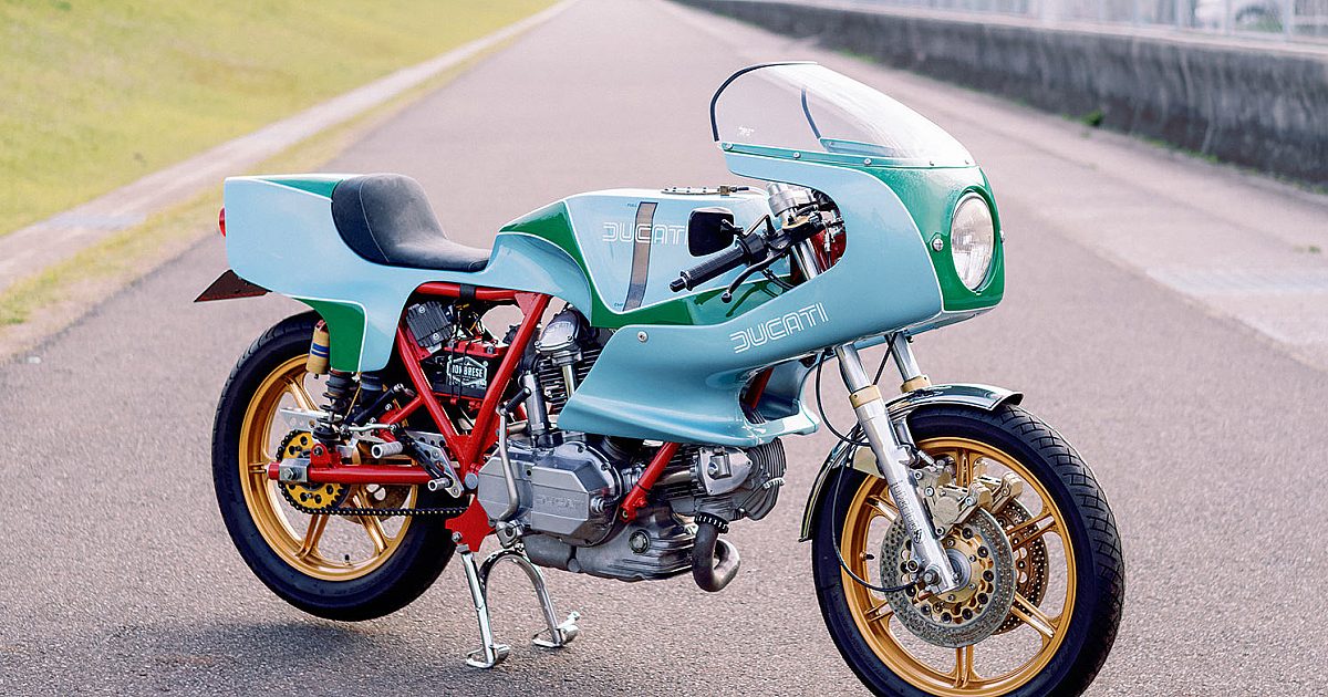 Lakefront Dreaming: A lavish 1981 Ducati 900 MHR restomod from Japan…