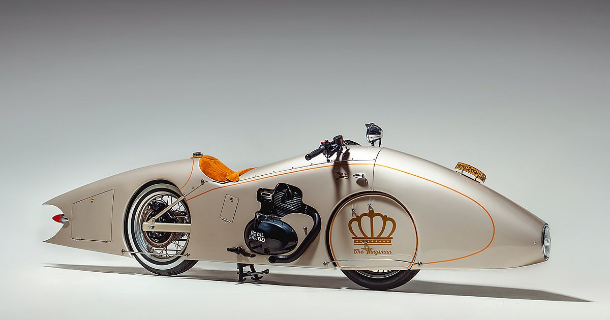 The Kingsman: A 3.9-meter Royal Enfield Shotgun 650 by Kingston…