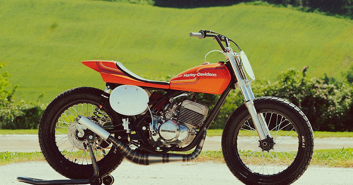 The Italian Job: A 1974 Harley-Davidson SX250 Flat Tracker by Fuchs |…
