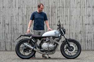 커스텀 Yamaha XJ650 커널 모터 회사