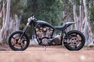Stoos Customs의 Harley-Davidson Shovelhead Street Tracker