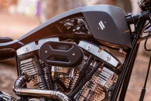 Stoos Customs의 Harley-Davidson Shovelhead Street Tracker
