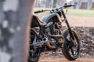 Stoos Customs의 Harley-Davidson Shovelhead Street Tracker