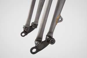 Cycliry Classic Springer Forks는 고전적인 Harley-Davidson Knucklehead 스타일의 견고한 오토바이 스타일을 불러 일으 킵니다.