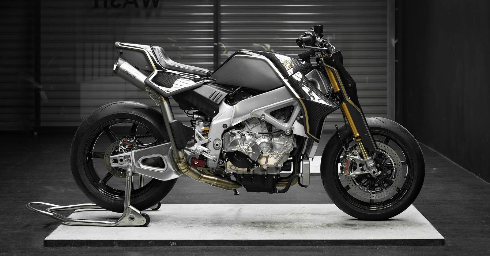 R은 거친 것을 의미합니다: Winston yeh는 Aprilia Rsv4를 재설계했습니다.