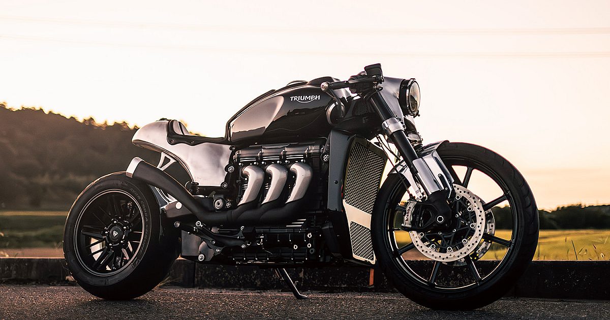 Brutal Sophistication: CW Zon's Custom Triumph Rocket 3 | Bike EXIF