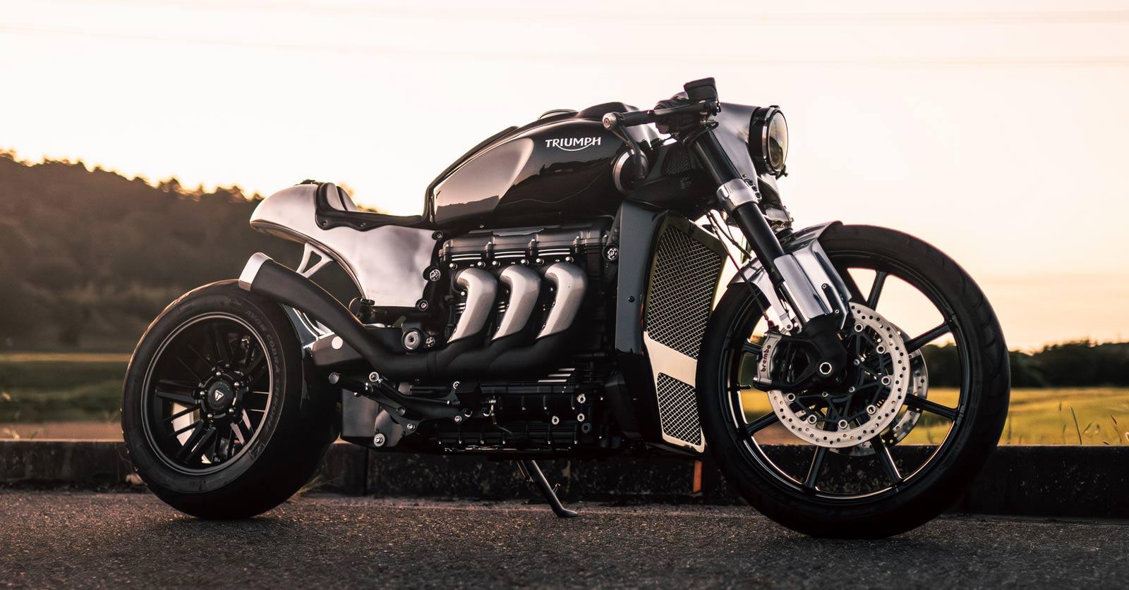Brutal Sophistication: CW Zon's Custom Triumph Rocket 3 | Bike EXIF