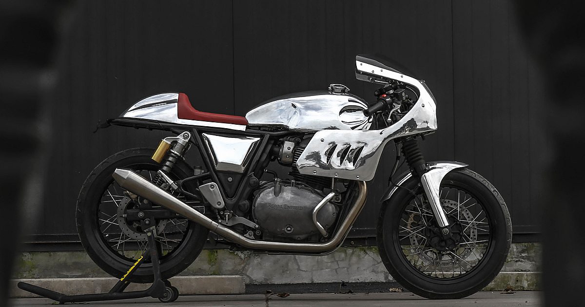 Shine On: A Royal Enfield Continental GT Café Racer by… | Bike EXIF