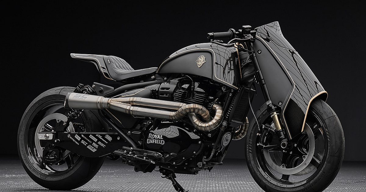 Shotgun 650 x Rough Crafts: A Menacing Royal Enfield with… | Bike EXIF