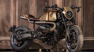 Rough Crafts x GrowthRing & Supply Co. BMW R 12 nineT street tracker to match a safari Porsche 911