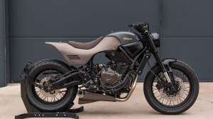 Yamaha XSR700 street tracker by Crooked Motorcycles