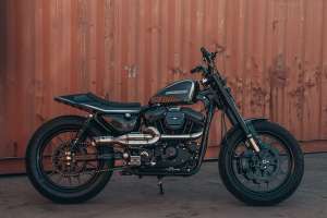 Harley-Davidson Sportster street tracker by FXR Division