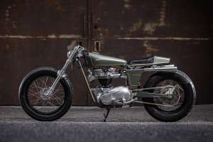 1965 Triumph TR6 café racer by Heiwa MC