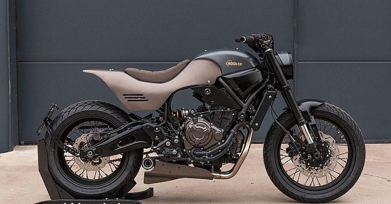 Bronzed Beauty: A Lithe Yamaha XSR700 Street Tracker by… | Bike EXIF
