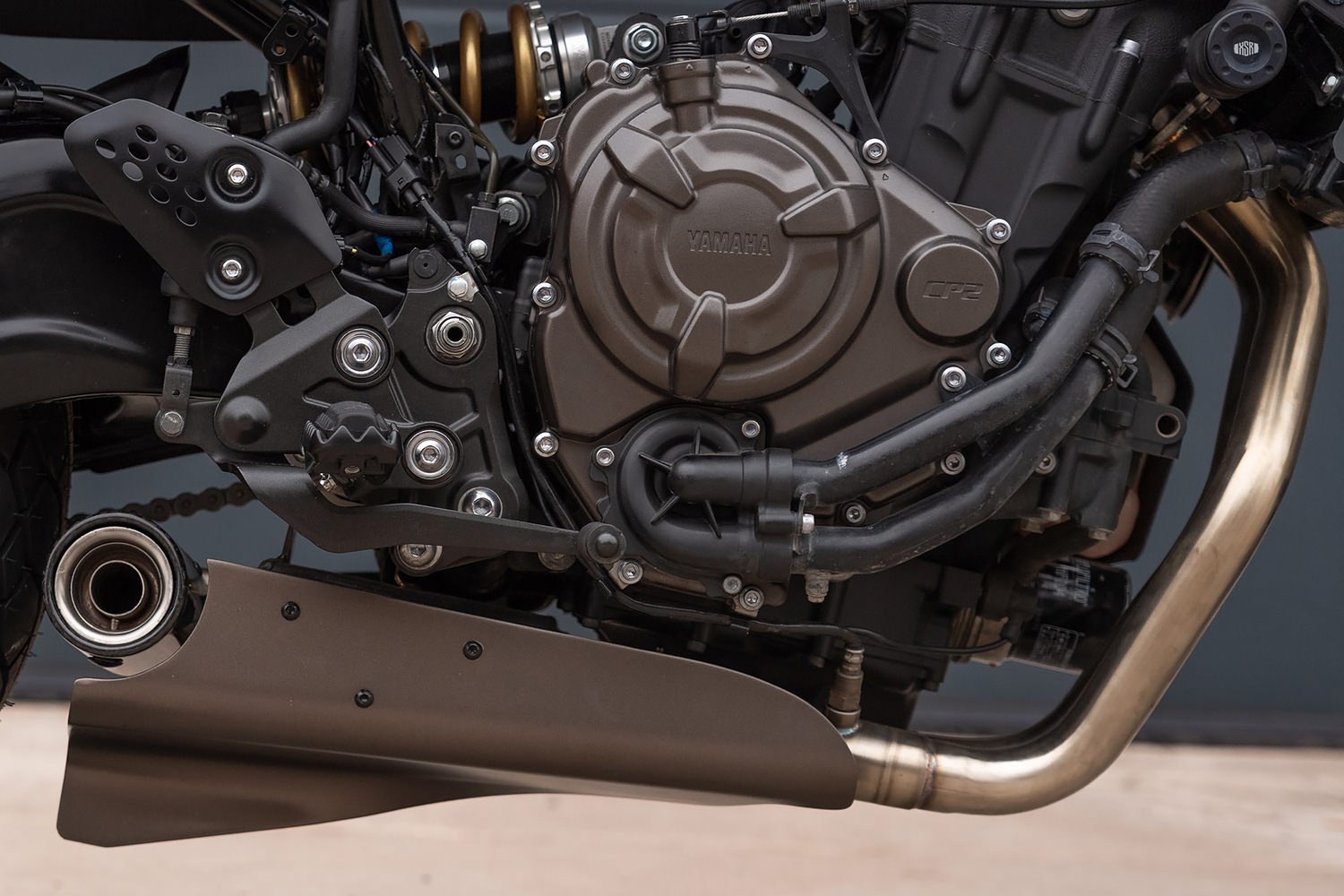 Xsr Tracker Riding Form Bronzed Beauty: A Lithe Yamaha XSR700 Street Tracker by… | Bike EXIF