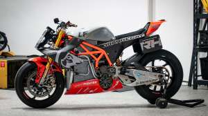 OrangeCat Lightfighter V3-RH electric racing motorcycle