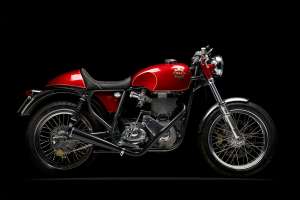 BSA Gold Star café racer with custom frame by Metal Malarkey Engineering