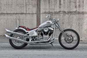 2001 Harley-Davidson Softail Deuce chopper by One Way Machine
