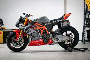 OrangeCat Lightfighter V3-RH electric racing motorcycle