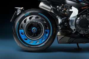 The 2026 MV Agusta Rush Titanio special edition motorcycle