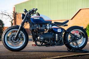 Custom Triumph Bobber by Thornton Hundred