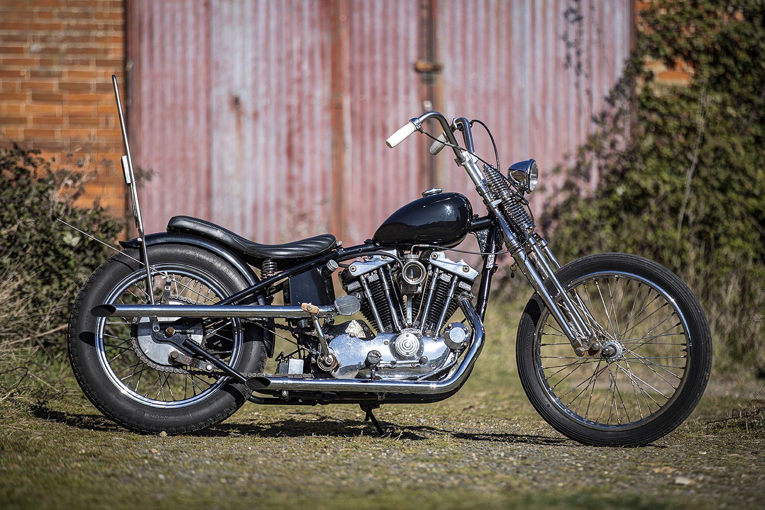 Short Chopper Short ’n’ Sweet: A Tight ’n’ Right Ironhead Chopper from… | Bike EXIF