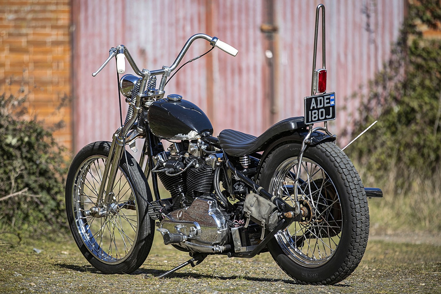 Short Chopper Short ’n’ Sweet: A Tight ’n’ Right Ironhead Chopper from… | Bike EXIF