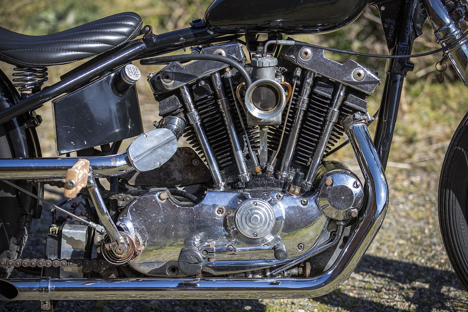 Short Chopper Short ’n’ Sweet: A Tight ’n’ Right Ironhead Chopper from… | Bike EXIF