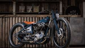 S&S Cycle Knucklehead board tracker by Infinity Inc.