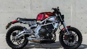 Brat style Kymco K-Rider 400 by Cowboy's Company