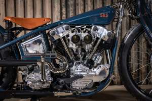 S&S Cycle Knucklehead board tracker by Infinity Inc.