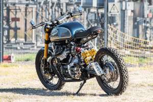 Honda CX500 street tracker by BlackSilver Customs