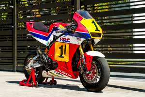 A Honda Grom street racer with a two-stroke moto, by Cohn Racers, USA