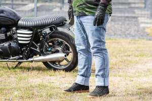 Saint Unbreakable 12 oz Coretec motorcycle riding jeans review