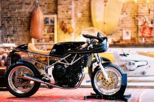 Kingston Custom Yamaha Cafe Race2