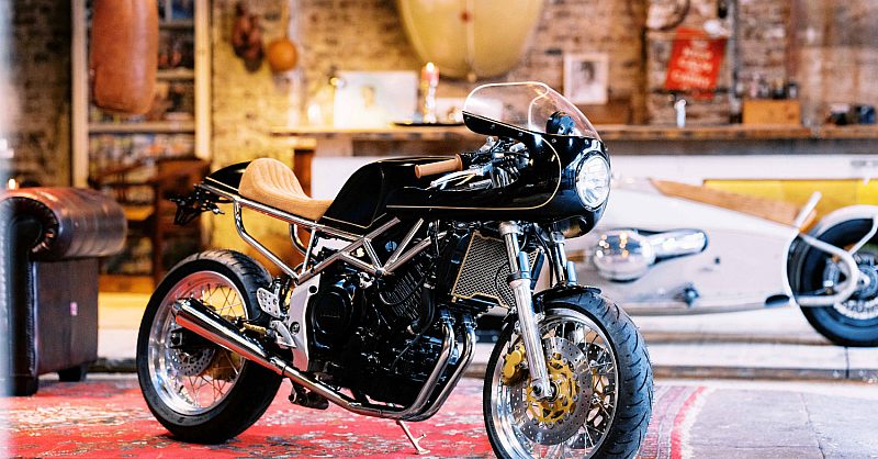Kingston Custom's Custom Yamaha TRX850 Cafe Racer | Bike EXIF