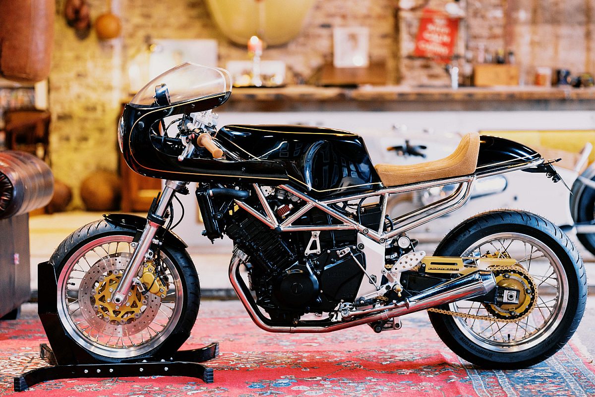 Kingston Custom Yamaha Cafe Race1
