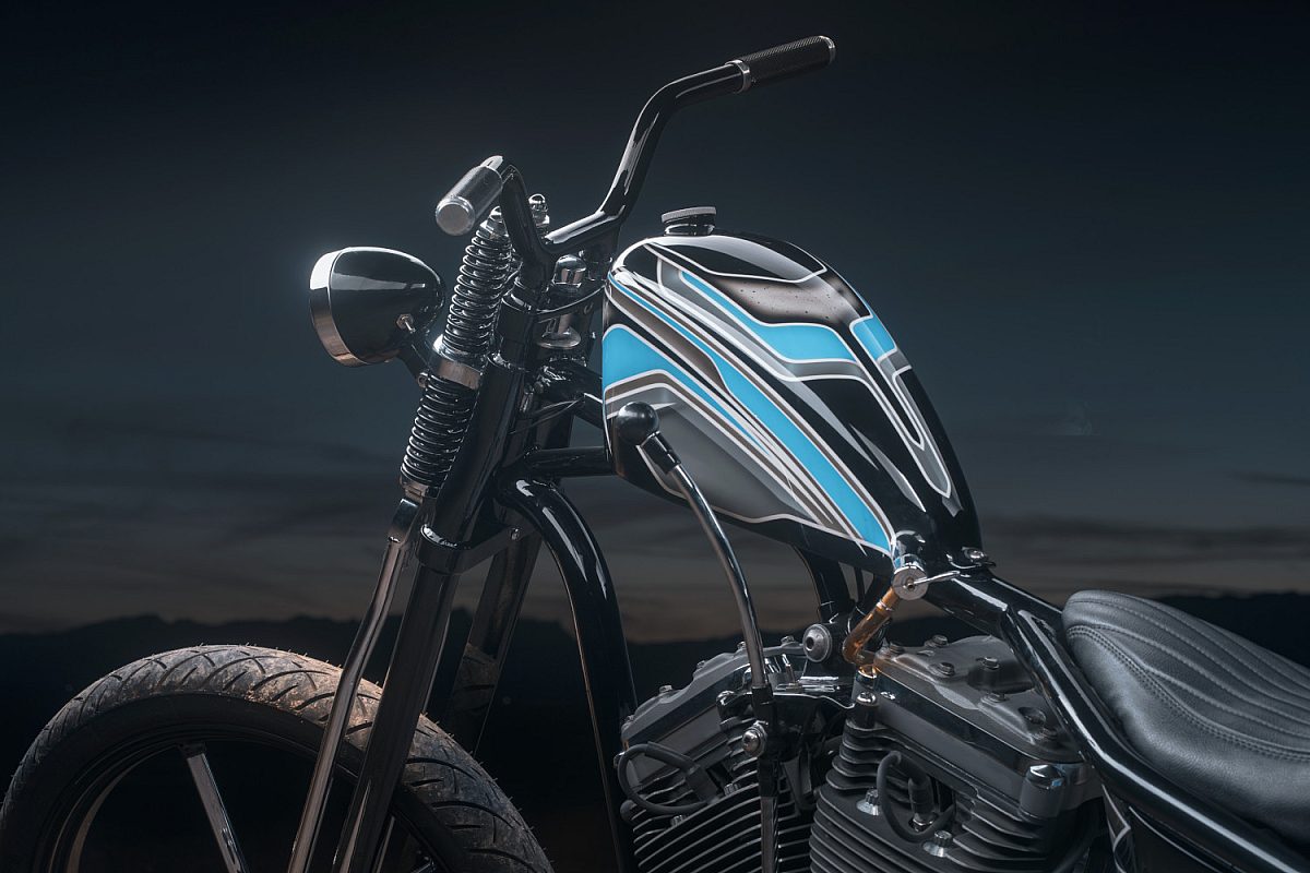 Majik Mike Harley Sportster Chopper 6