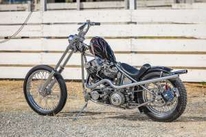 Kid custom shovelhead chopper 10