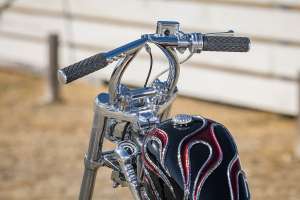Kid custom shovelhead chopper 11