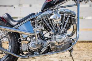 Kid custom shovelhead chopper 15