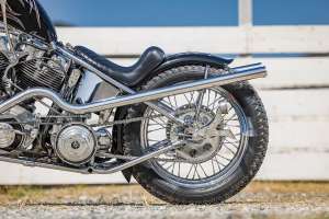 Kid custom shovelhead chopper 3